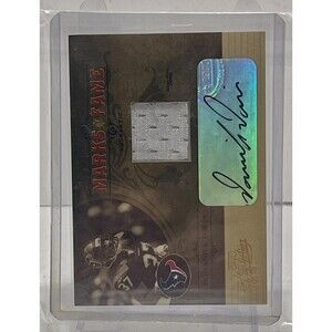 2005 Absolute Memorabilia Marks of Fame Jersey Auto #MF5 Domanick Davis /300